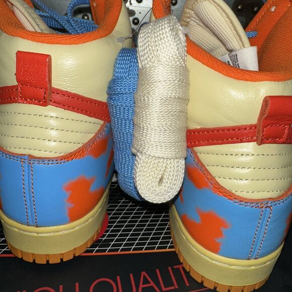 Size 11 - Nike Dunk 1985 High Orange Acid Wash main image 6